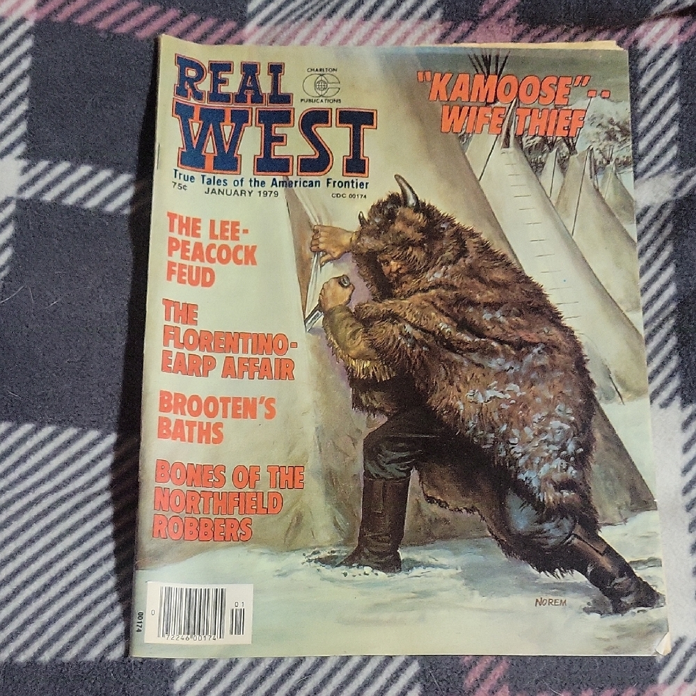 Vintage 1979 Real West Magazine